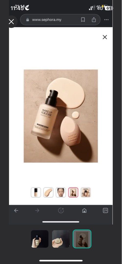 Make up For Ever (Category: Makeup) located in Kuala Lumpur. Submitted by tofufas (Listing ID 1399510398, Image 3). Description: .