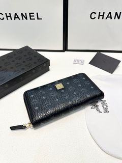 💎Quality Assurance💎Mcm Single Zipper Wallet Unisex64239557988865110