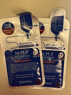 全新精華面膜Mediheal N.M.F Aquaring Mask EX & ALFACE+ Sensitive Mask & L’Oreal 緊緻透明質酸注入式保濕精華64241613225602110