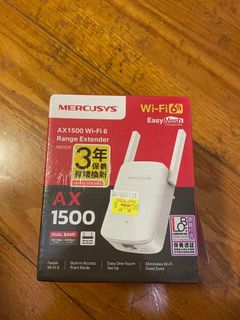Mercusys AX1500 Wi-Fi 6 Range Extender64243047080578110