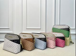 🌟品質保障🌟MK 小貝殼鏈條長肩帶斜挎包64234667991681110