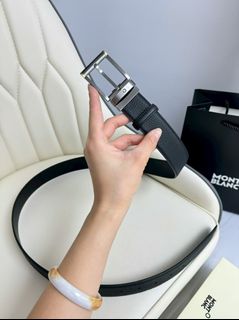 💎誠信賣家💎Montblanc 萬寶龍男士腰帶寬3.5cm64240918075521110