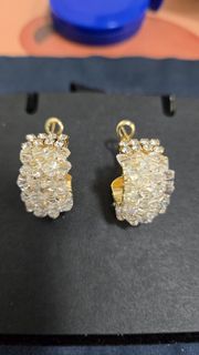 New金色水晶耳環64241448498435110