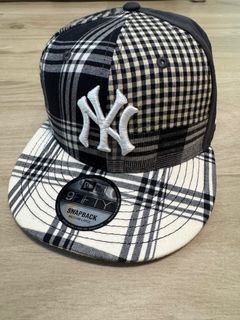 New Era 9FIFTY New York Yankees 格紋棒球帽64236713890433110