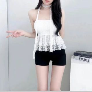 New!韓國lace shadow tube top64243048865025110