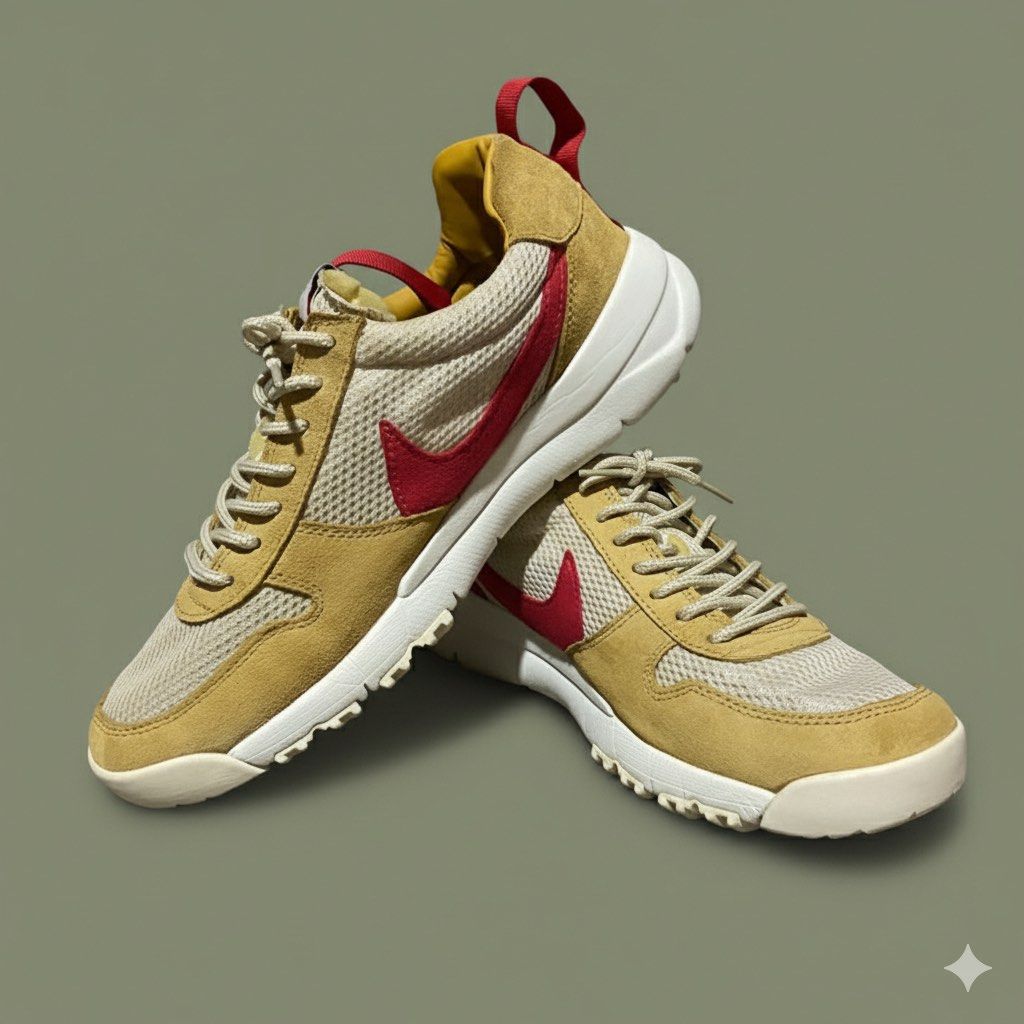 Nike Mars Yard 2.0 (Category: Sneakers) located in Davao. Submitted by ckkb1821 (Listing ID 1340654515, Image 3). Description: Item: Nike Mars Yard 2.0 Size: 10.5 US / UK 9 / EUR 44 / 28cm Condition: Excellent Issue: None Price: 9.9k only (Free shipping nationwide) Additional Info: Highest StockX bid is $5,395 (₱312,000), Other sources reach up to 800K Note: Authenticity is not guaranteed because this was only purchased in a surplus store. I did 