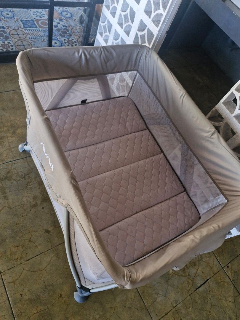 Nuna SENA Aire Playard (Category: Cots & Cribs) located in Cagayan de Oro. Submitted by jtpupos (Listing ID 1399485103, Image 3). Description: - Nuna SENA Aire playard for your little one. - Breathable mesh design for optimal airflow. - Comfortable mattress included. - Easy to set up and fold. - Ideal for travel and everyday use. - Neutral color scheme..