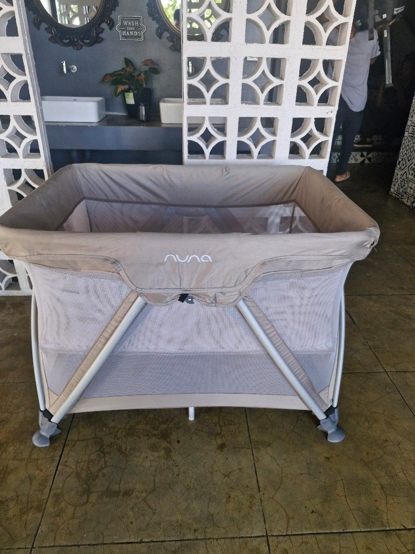 Nuna SENA Aire Playard (Category: Cots & Cribs) located in Cagayan de Oro. Submitted by jtpupos (Listing ID 1399485103, Image 1). Description: - Nuna SENA Aire playard for your little one. - Breathable mesh design for optimal airflow. - Comfortable mattress included. - Easy to set up and fold. - Ideal for travel and everyday use. - Neutral color scheme..