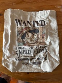 海賊王One Piece 路飛通緝令帆布袋64240106291971110