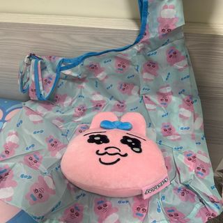 Opanchu 公仔頭拉鍊袋連環保袋 一套64236505171075110