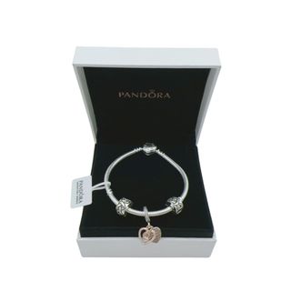🌟Quality Assurance🌟Pandora Pandora Connected Hearts Bracelet64244632913027110