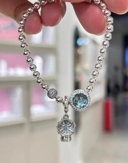 Pandora Ocean Heart Snow Globe Bead Bracelet64243381408258110