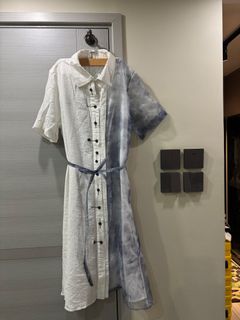 Parther 撞色設計連衣裙64239924575490110