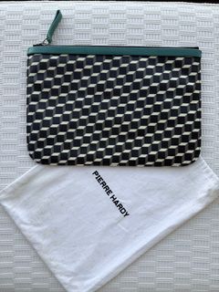 Pierre Hardy leather clutch pouch cosmetic bag zip bag 手拿包小袋化妝袋拉鍊袋64244270759298110