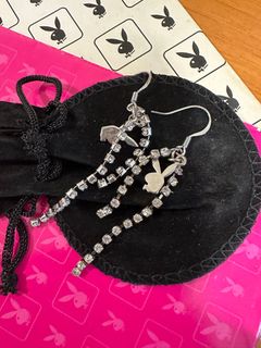 花花公子水鑽吊墜耳環64233370132738110