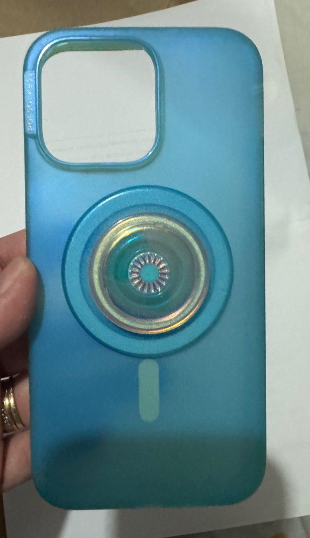 Popsocket Casing for Iphone 15 pro max (Category: Cases & Sleeves) located in Quezon City. Submitted by house_of_all (Listing ID 1399553225, Image 1). Description: with popsocket magnet and grip all worth 3.6k.