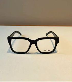 PRADA 普拉達 板材鏡架方形光學鏡架 男款39664238892608257110