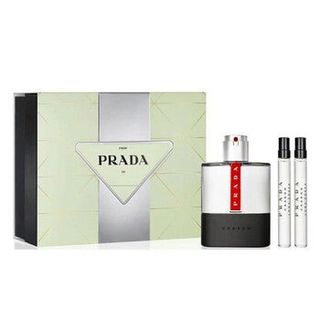 Prada Men's Luna Rossa Carbon Gift Set ** Time-Limited Pre-Order Offer ** [Niche Fragrance] [Most Complete Selection Online] [Pre-Order from Overseas]64237566744577110