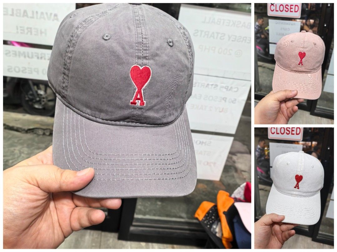 Premium Ami caps (Category: Caps & Hats) located in Manila. Submitted by useyourcommonsense (Listing ID 1399569920, Image 1). Description: Mandaluyong.