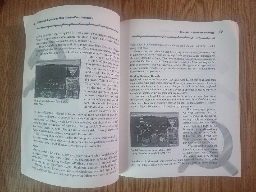 Prima's Command & Conquer Red Alert Counterstrike Guide (Category: PlayStation) located in Caloocan City. Submitted by readplaycollect (Listing ID 1399520690, Image 3). Description: Command & Conquer: Red Alert Counterstrike strategy guide. Used condition please manage your expectations Detailed maps and tactics for all missions. - Comprehensive walkthroughs for single and multiplayer modes. - Includes statistics for units and structures. - Featu