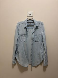 Pull&Bear 牛仔襯衫64241971356034110