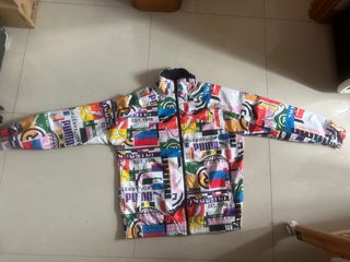 PUMA 撞色印花外套64234155964418110