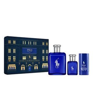 Ralph Lauren Men's Polo Blue Gift Set [Niche Fragrance] [Most Comprehensive Online] [Pre-Order from Overseas]64235955777537110