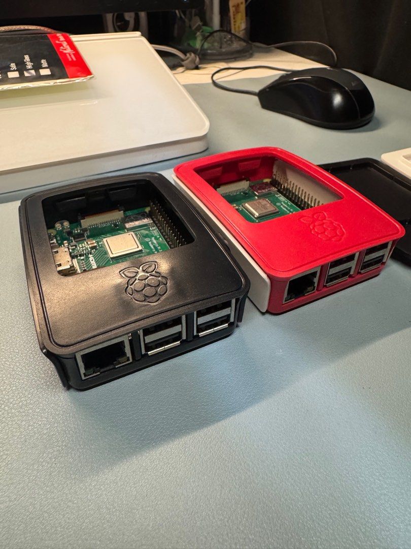 Raspberry Pi 3 Model B+ (Category: Other Accessories) located in Malabon City. Submitted by arvin.legaspi (Listing ID 1399558417, Image 2). Description: - Two Raspberry Pi 3 Model B cases included. - Colors: Black and Red/White. 2,399 each RFS: No longer being used.