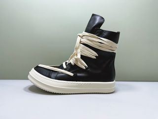 RICK OWENS RO 舒適休閒靴 板鞋 頭層牛皮和布面 36-4664244115710849110