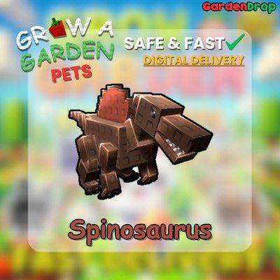 ROBLOX - GROW A GARDEN - SPINOSAURUS (Category: In-Game Products) located in San Jose del Monte. Submitted by declutterbynaevis (Listing ID 1399613981, Image 1). Description: .