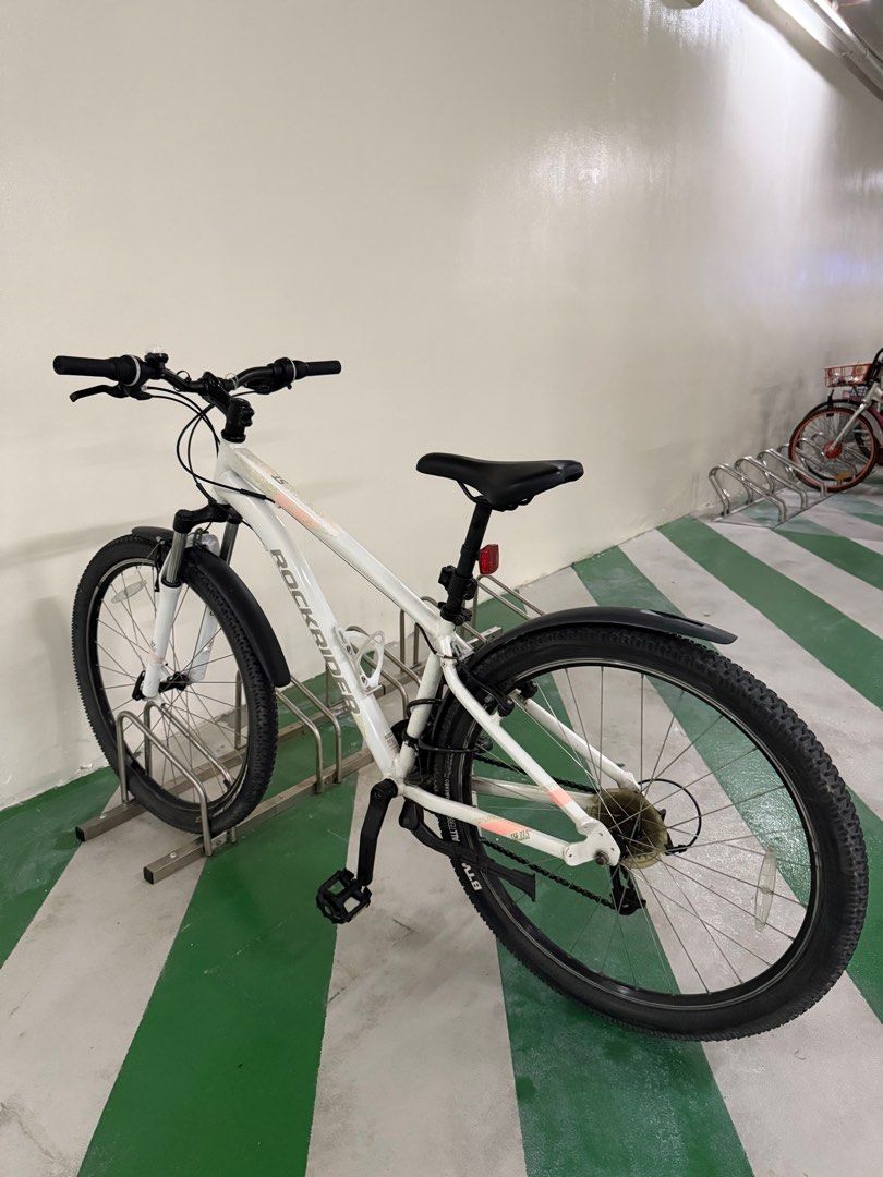 Rockrider ST100 Mountain Bike White, Sports Equipment, Bicycles