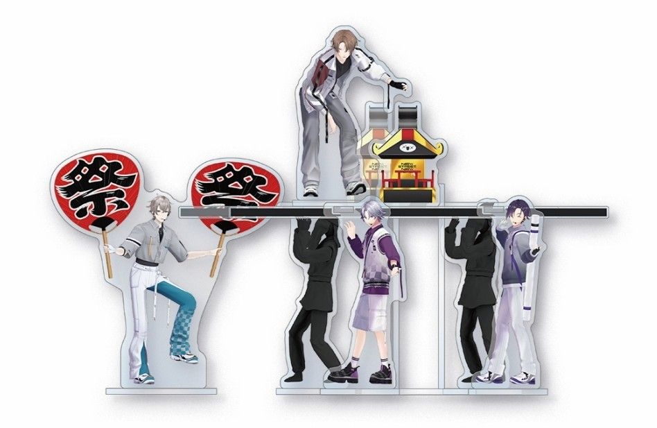 nijisanji ROF MAO 1st LIVE Acrylic Standees rofmao / kagami hayato