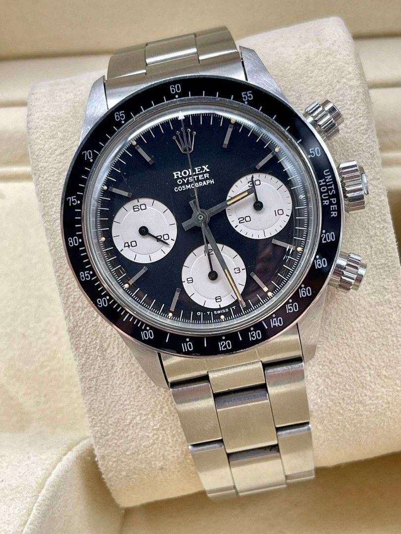 ROLEX DAYTONA (Category: Luxury Watches) located in Mandaluyong City. Submitted by mitchdujali (Listing ID 1399610654, Image 2). Description: ROLEX DAYTONA PAUL NEWMAN REF 6263 9/10 CONDITION ALL ORIGINAL PARTS.