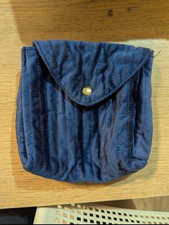 Sabon Navy Blue Quilted Pouch 深藍色厚小袋64243207791233110
