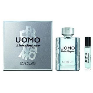 Salvatore Ferragamo Men's Uomo Casual Life Gift Set [Niche小眾沙龍香水] [全網最齊全] [Pre-Order外國預訂]64243046718595110