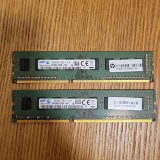 Samsung DDR3 4GB ram x2條 記憶體64239249405825110