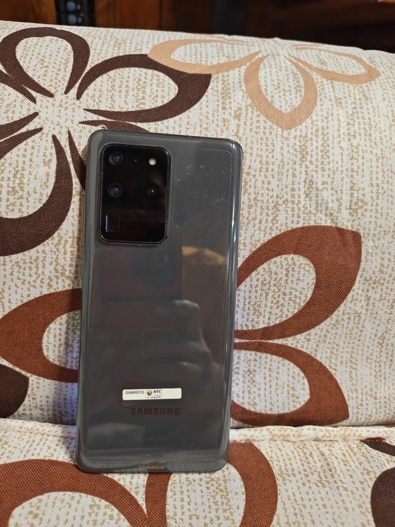 Samsung S20 Ultra (Category: Samsung) located in Manila. Submitted by hnhpastri46704 (Listing ID 1399576117, Image 2). Description: no charger.