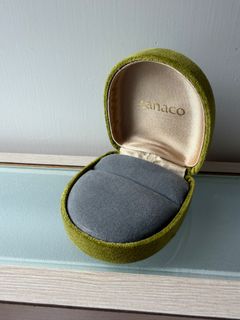 Sanaco 橄欖綠絨面珠寶盒64234668733185110