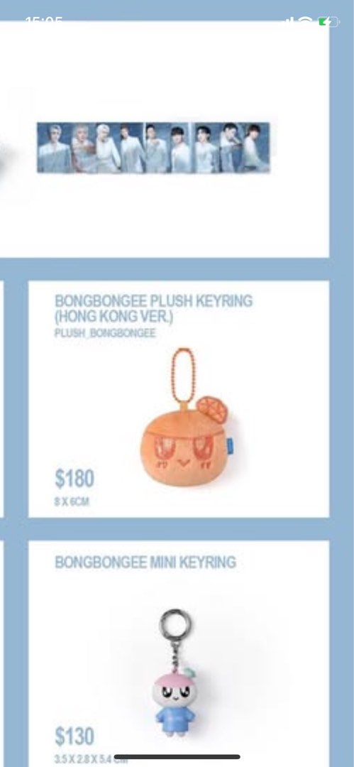 SEVENTEEN BONGBONGEE ボンボンイ HONGKONG 香港限定 SEVENTEEN BONGBONGEE Plush Keyring is here | 14 Colors & Cities
