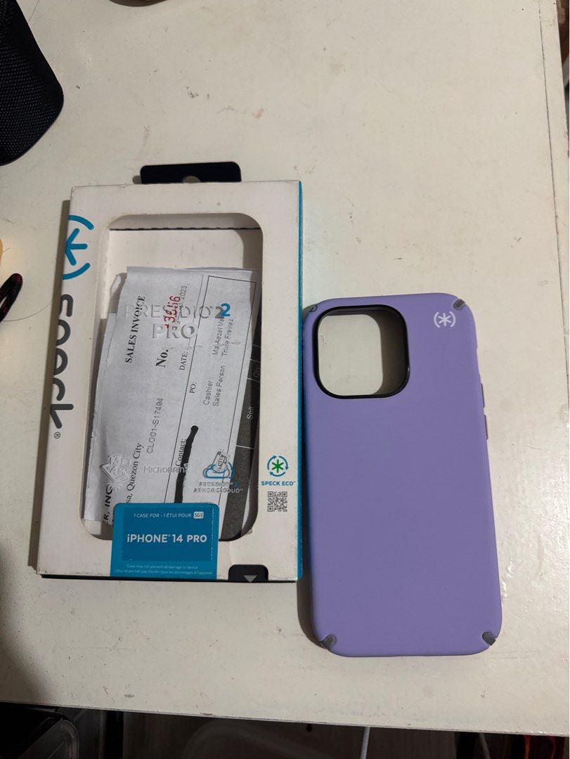Speck Casing Iphone 14 pro (Category: Cases & Sleeves) located in Quezon City. Submitted by house_of_all (Listing ID 1399589520, Image 1). Description: .