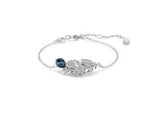 💎Trusted Seller💎SWAROVSKI · Idyllia Blue Feather Bracelet64243381570562110