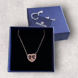 🩷Swarovski Gema 520 粉紅心形項鏈64239069365889110