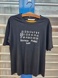 全新女裝黑色厚身厚料短袖數字Tee64243048816258110
