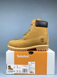 Timberland  踢不爛經典款黃色高幫 男女款（男7孔 女6孔）64237985276161110