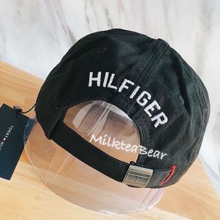 [🏁Final Sale, Two for SF Express Pickup]🇺🇸US Direct Shipping Tommy Hilfiger Embroidered Logo Cap Hat Black (In Stock)64243048491395110