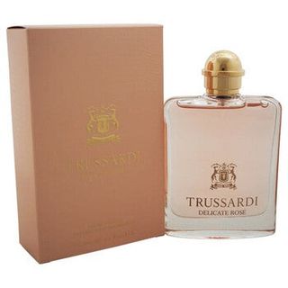 Trussardi Delicate Rose by Trussardi for Women - 3.4 oz EDT Spray [Niche Fragrance] [Most Comprehensive Online] [Pre-Order from Abroad]64242680402305110