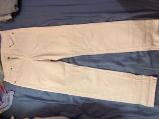 Uniqlo 白色牛仔褲 2564245341206659110