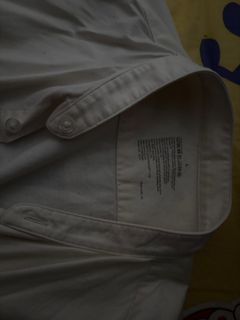 Uniqlo 白色長袖襯衫 L 碼/ 日本版64236507455489110