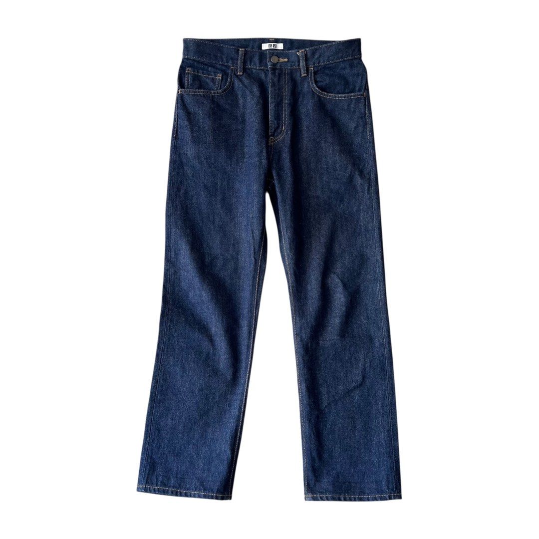 Uniqlo Selvedge Regular Fit Pants (Category: Jeans) located in Baguio. Submitted by oh.seph (Listing ID 1399611915, Image 3). Description: 30 76cm on tag Width – 16 Length – 39 Hem – 7.8 Rise – 11.5.