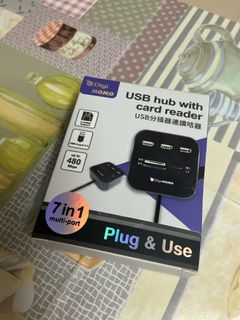 USB hub with card reader USB分插器連讀卡器64239926466179110